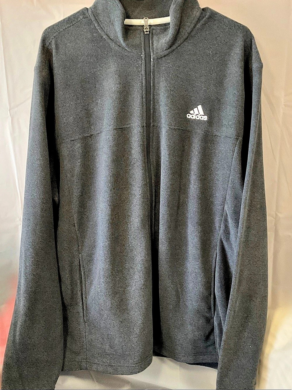 adidas Golf full-zip jacket Full-Zip Golf Jacket Gray XL Like New